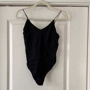 Ribbed Women's Thong Bodysuit